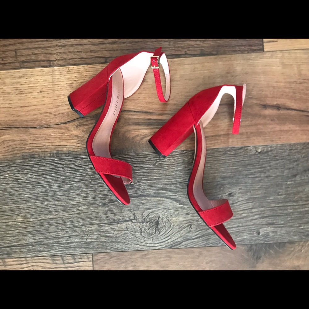 Madden Girl Red Shoes